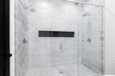 Tile and Glass Shower